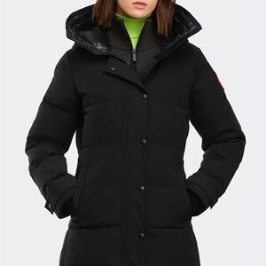 Black Shelburne Parka Canada Goose